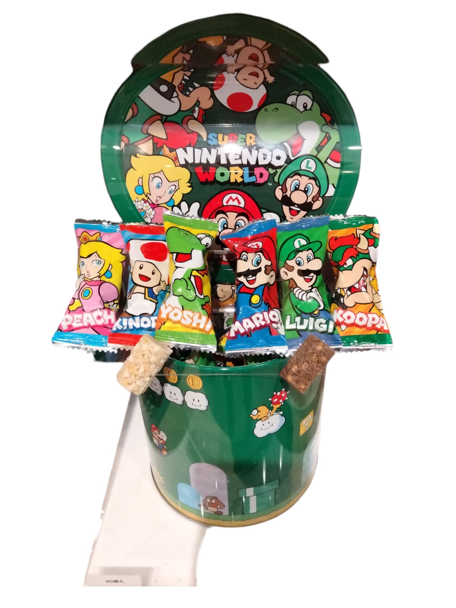 Amazon | USJ マリオ 土管 チョコクランチ 40個 | ユニバーサル