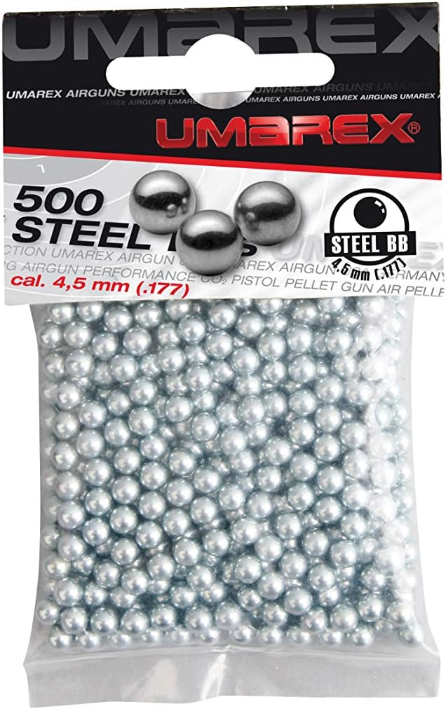 500 Air Rifle Pistol Airgun Gun Steel .177 BB Ammo Pellets Balls Metal