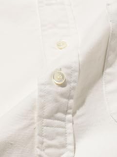 Short Sleeve Classic-fit Popover Button Down Shirt American Oxford 38-01-0254-139 38010254139: White