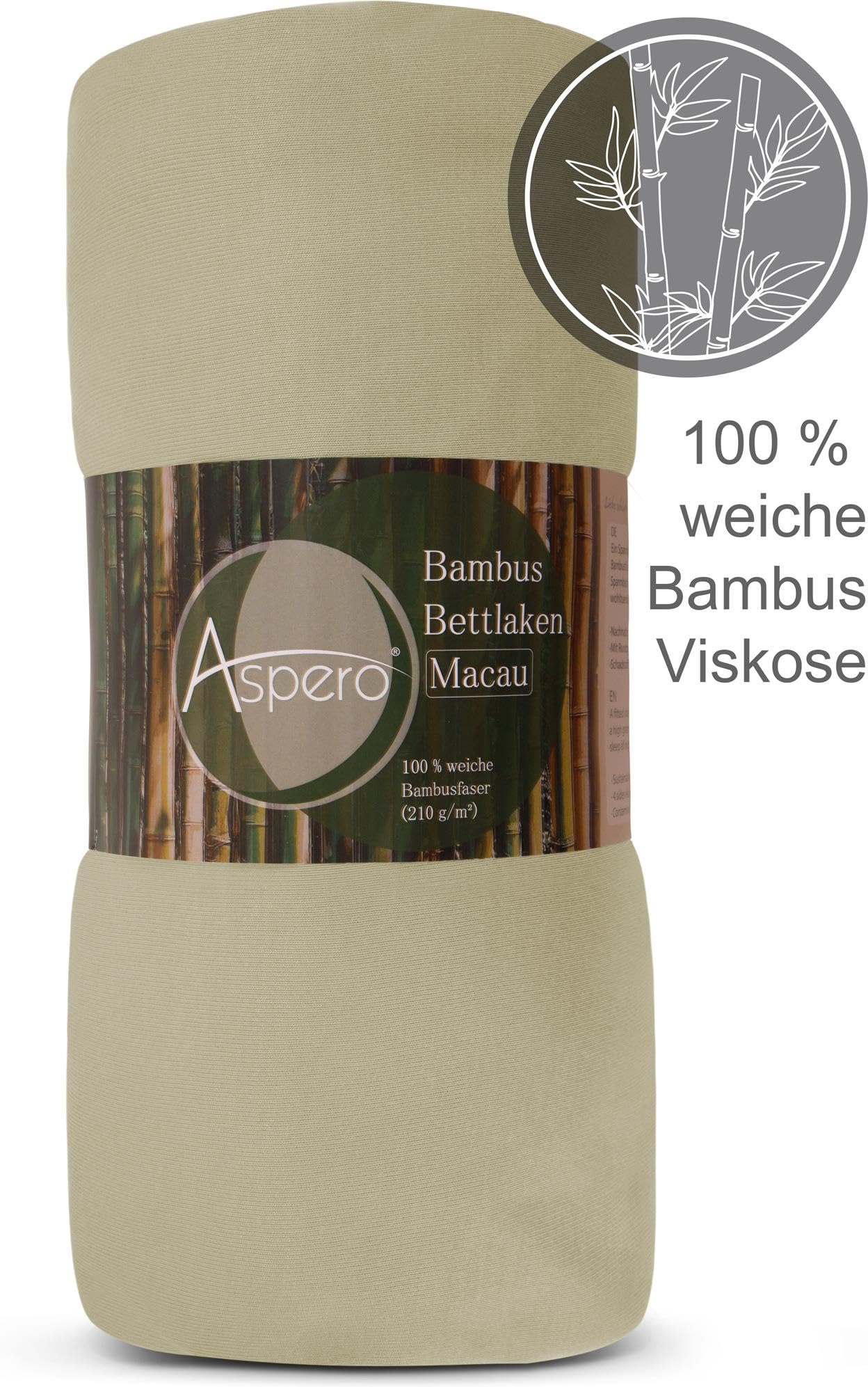 Boomba Bio-Bambus-Spannbetttuch – Seidig Weich, Atmungsaktiv, Für Matratzen Bis 35 Cm (Himmelblau, 90x210 Cm)