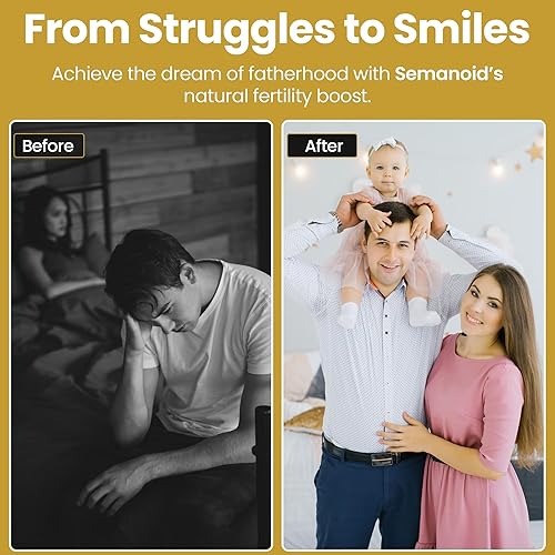 Miniatura 6 de Semanoide 60 cápsulas fórmula máxima de fertilidad y volumizador ingredientes avanzados de fertilidad y mezcla de vitaminas para hombres suministro