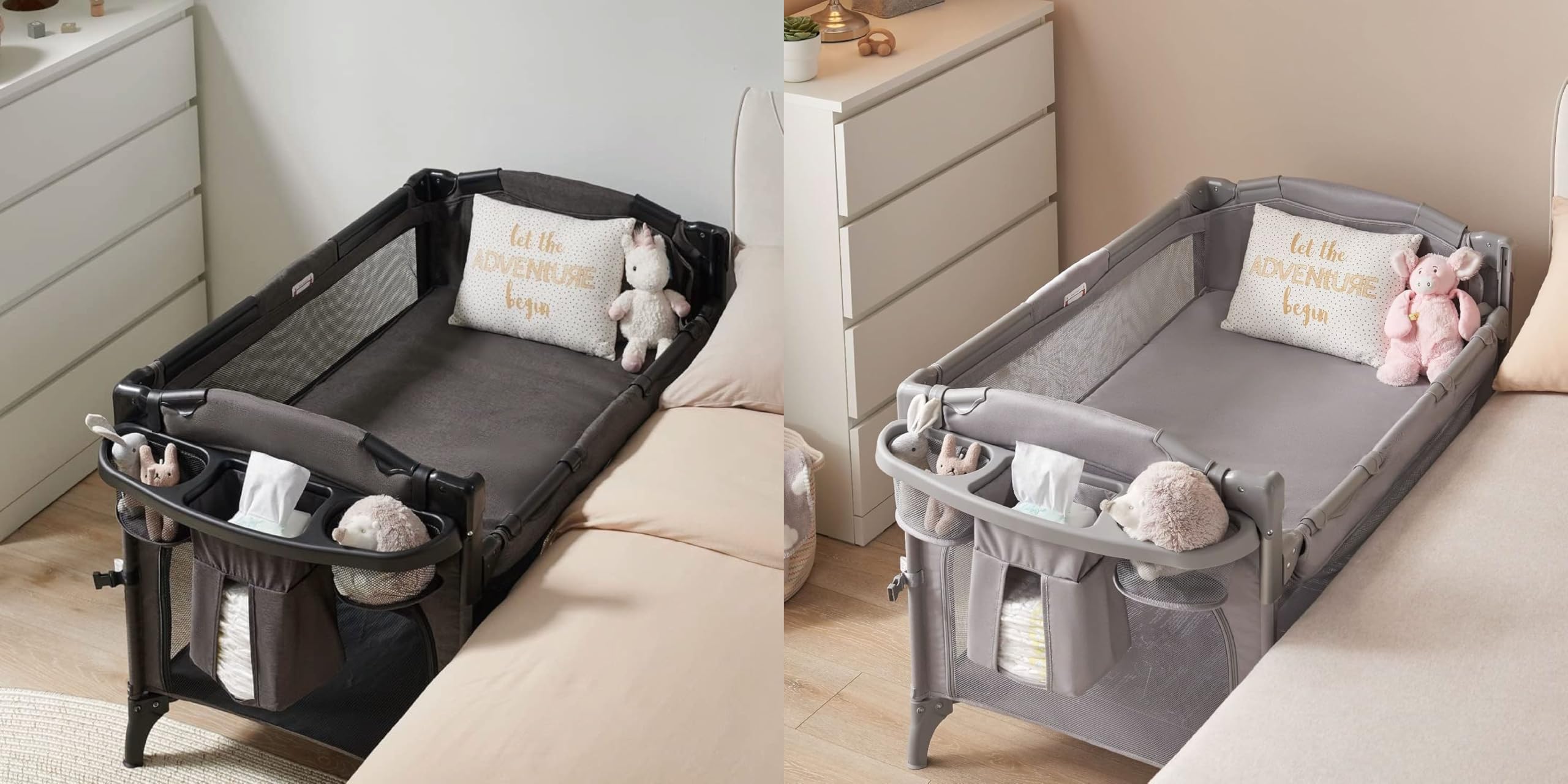 Amazon.com : BEKA 4 in 1 Baby Bassinet Bedside Sleeper, Baby