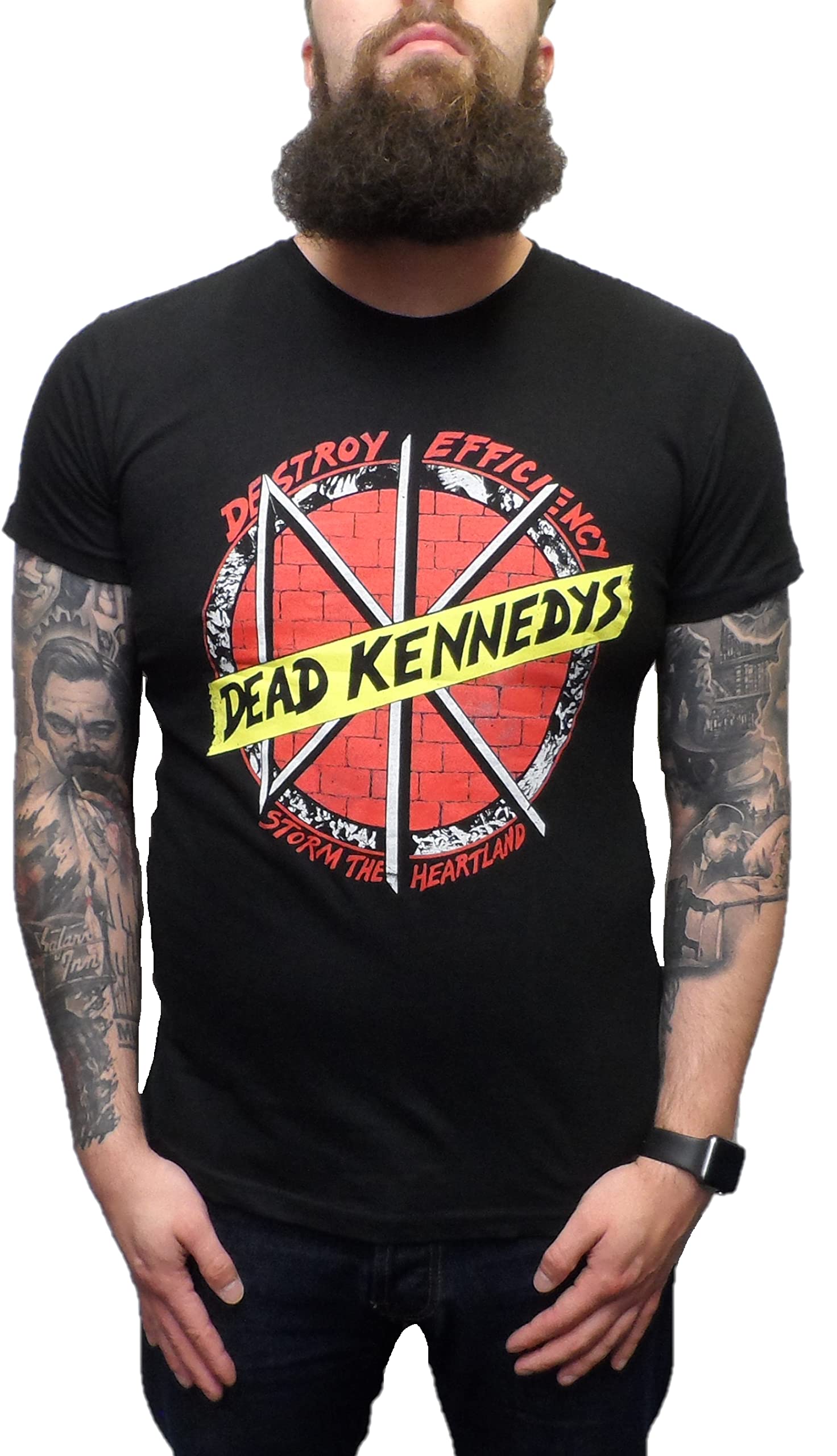 Mazeys Men's Destroy Official Dead Kennedys T Shirts Size Xl