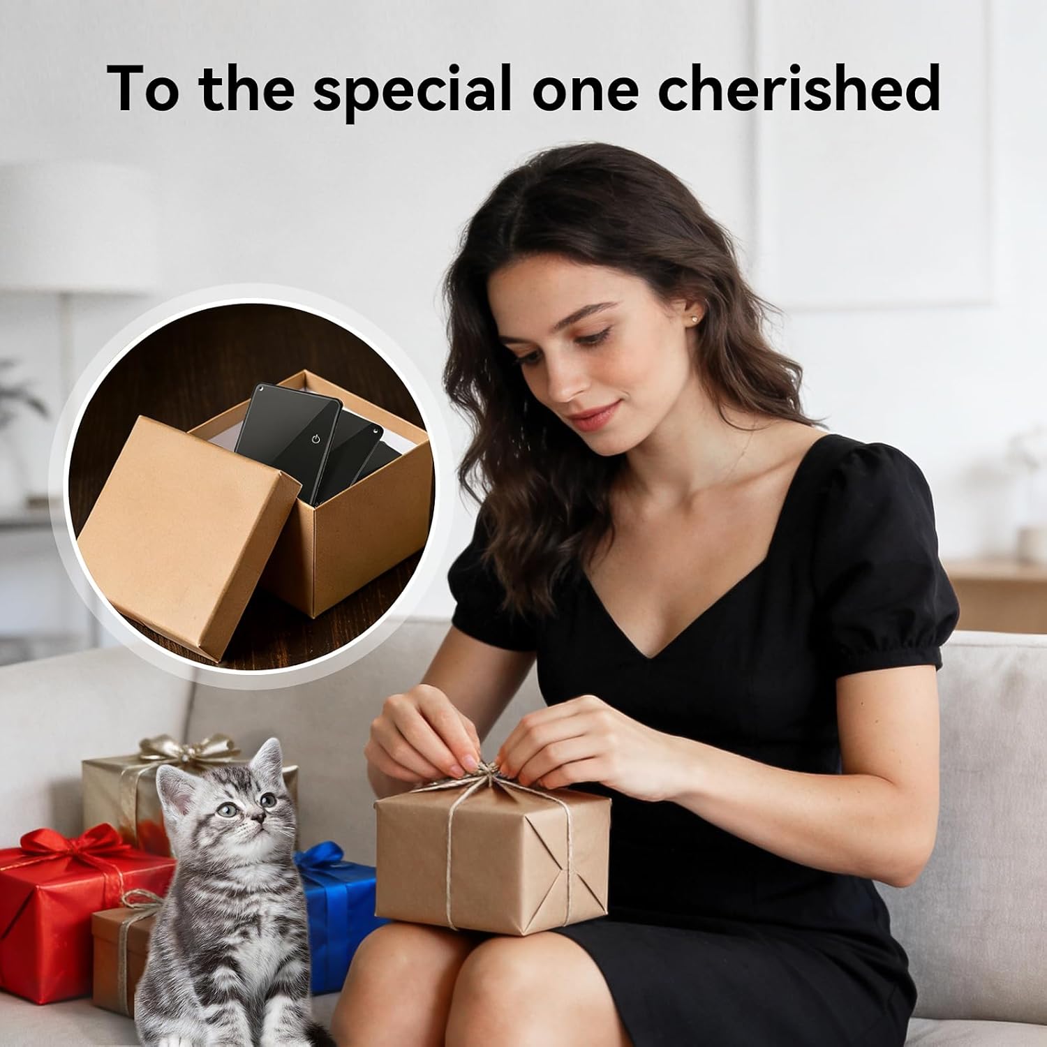 Air-Tag 2 PCS Wallet Tracker Card 2 Pack [Apple MFi Certified] (iOS Only) - Air Trackers for Find My - Bluetooth Smart Keys Finder - Rechargeable Item Locator for Luggage Tags, Passports, Purse, Bags - Image 9