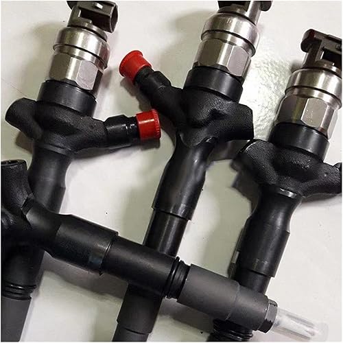 Miniatura 5 de 4 inyectores de combustible diésel 23670-0L050 compatibles con Toyota 1KD-FTV 2KD-FTV Hiace Hilux boquilla inyectora de riel común 23670 0L050