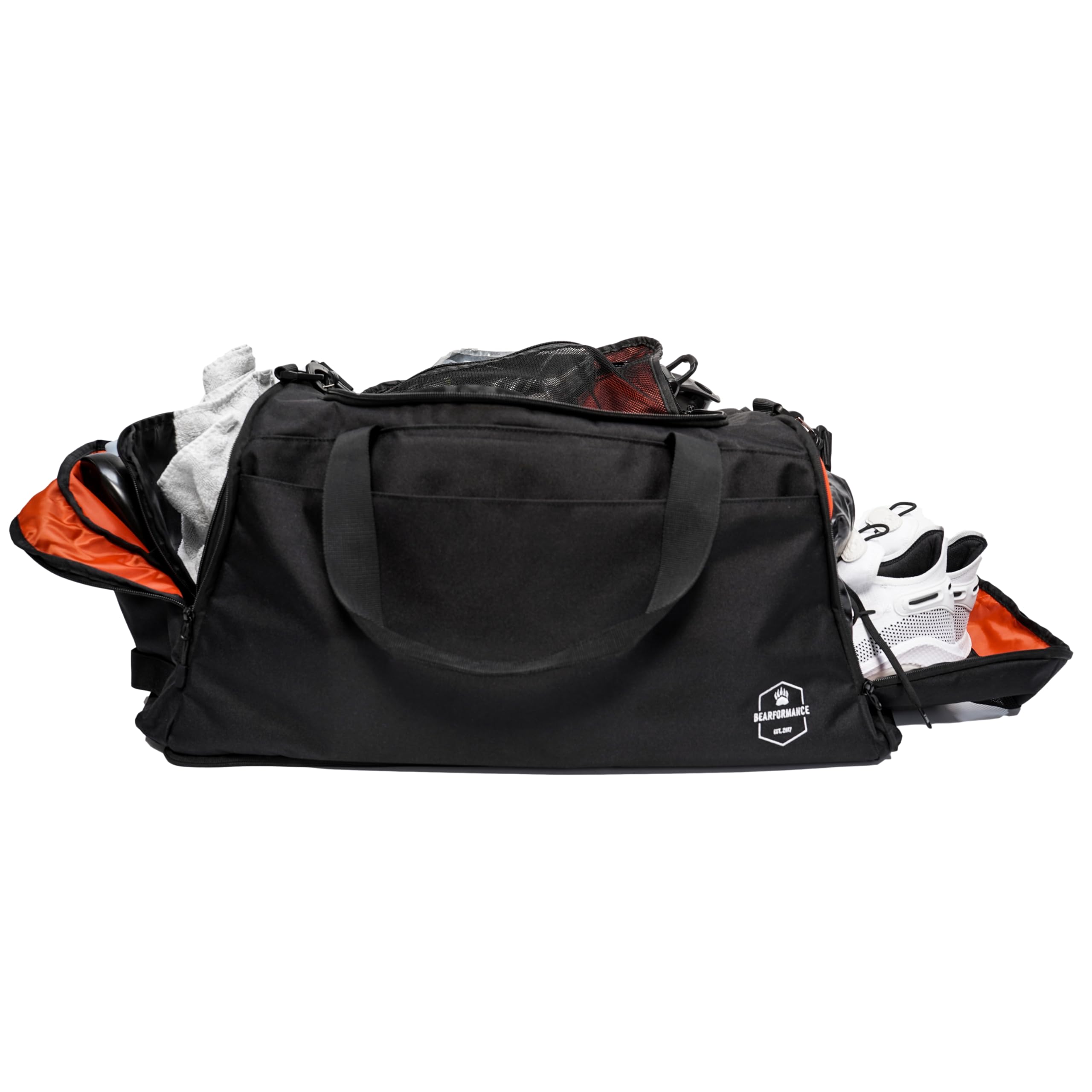 Ultimate Sportbag – Borsa sportiva per uomini e donne con scomparto extra per scarpe e scomparto umido con funzione zaino per sport, allenamento, ym, viaggio