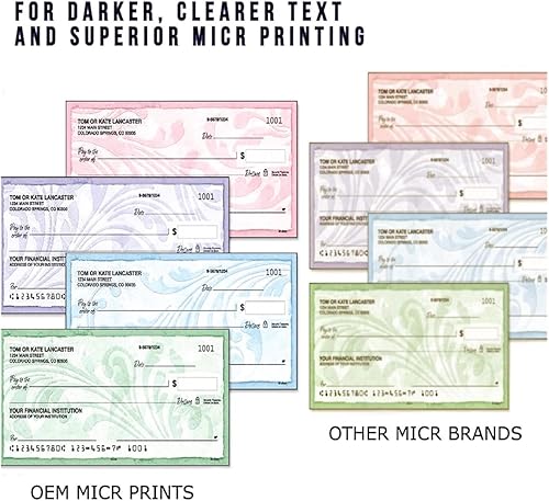 Miniatura 2 de MTI 89A MICR Toner modificado Reemplazo compatible para HP CF289A 89X CF289X Enterprise M507 M507n M507dn M507X MFP M528c M528z M528dn M528f Check