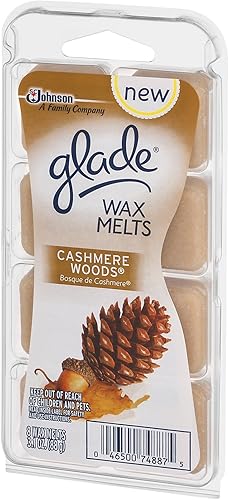 Miniatura 1 de Glade Cera se derrite Cashmere Woods, 8ct.