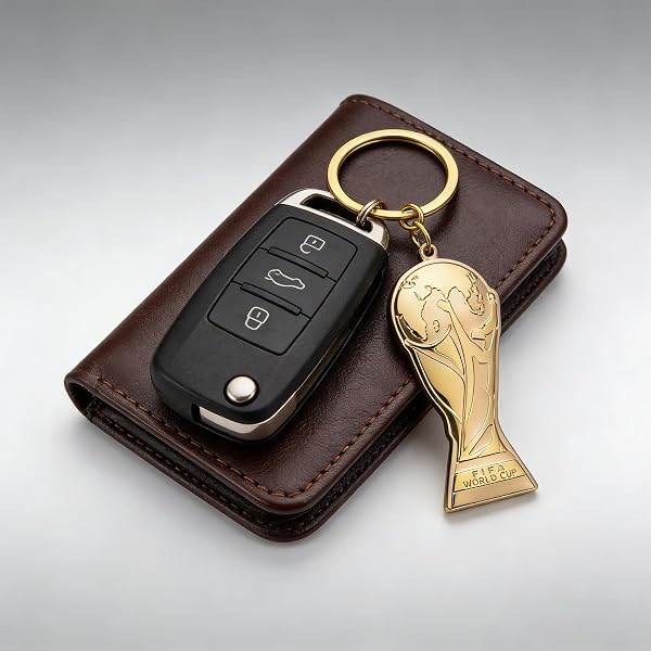 FIFA World Cup 2026 Official Gift, Llavero Oficial FIFA Copa del Mundo 2026 – Edición de Coleccionista – Ideal para Llaves, Bolsas de Deporte y Mochilas - 5