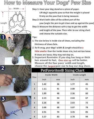 Miniatura 2 de PETFAVORITES Zapatos de correr para perros y cachorros, botas antideslizantes para perros pequeños a grandes, taza de té Chihuahua Yorkie con velcro