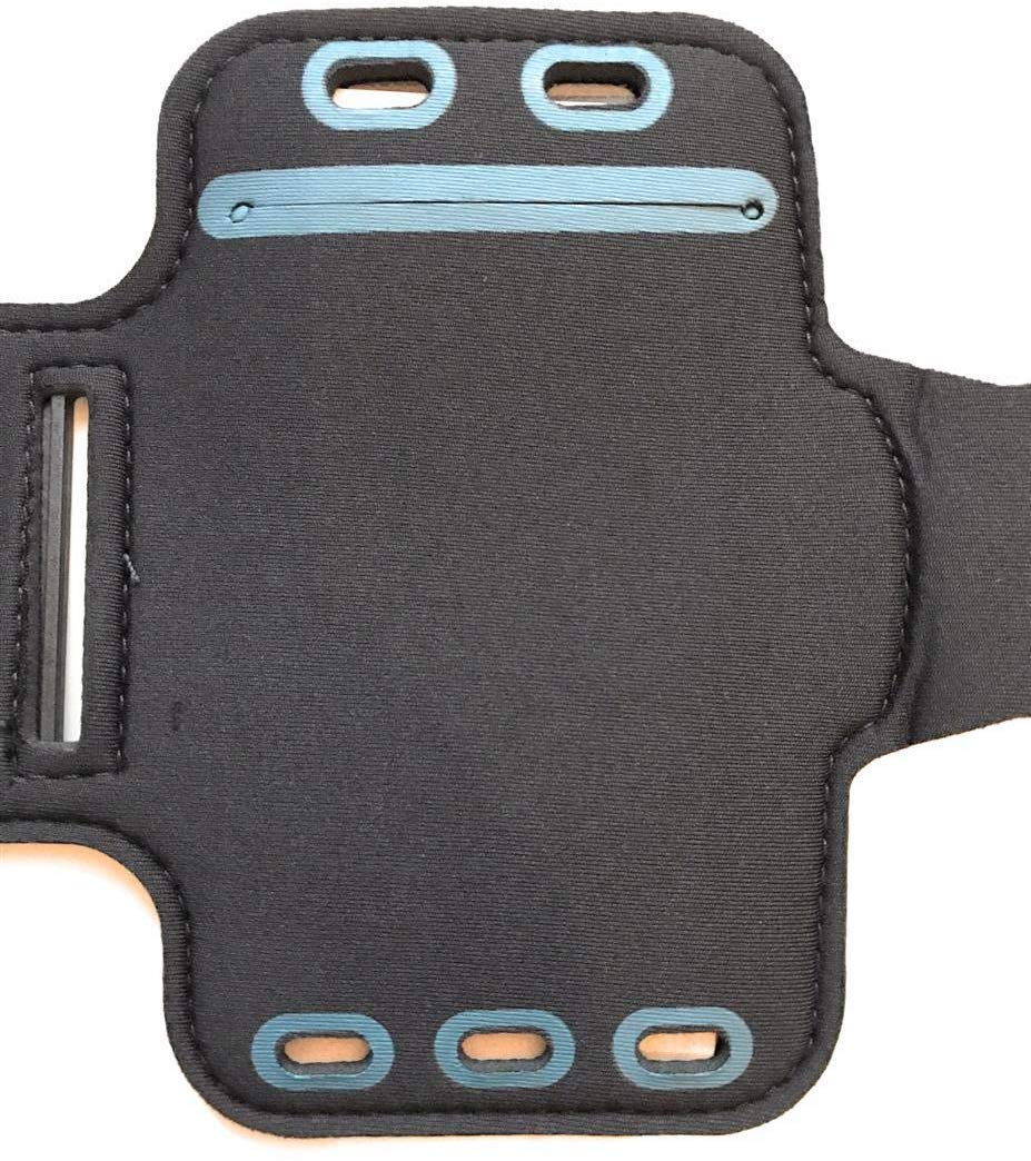 CoverKingz Brassard De Sport Pour LG Q60 - Brassard Pour Smartphone, Accessoire De Sport Avec Poche Pour Les Clés LG Q60 - Accessoire Sport, Brassard Téléphone Portable Noir