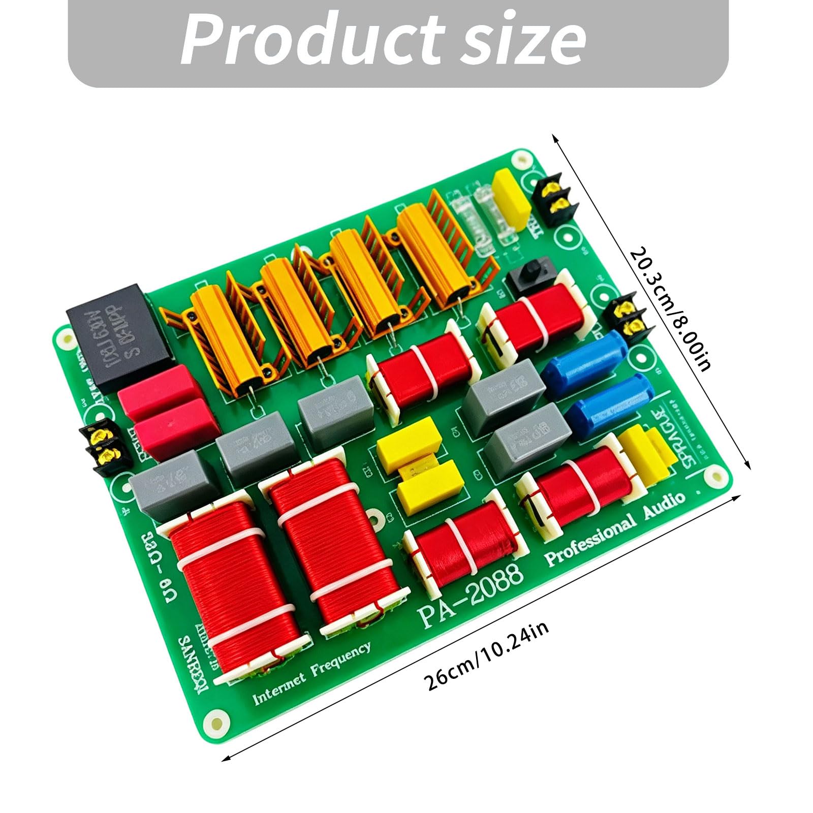Modulo divisore passivo Crossover Board 800W