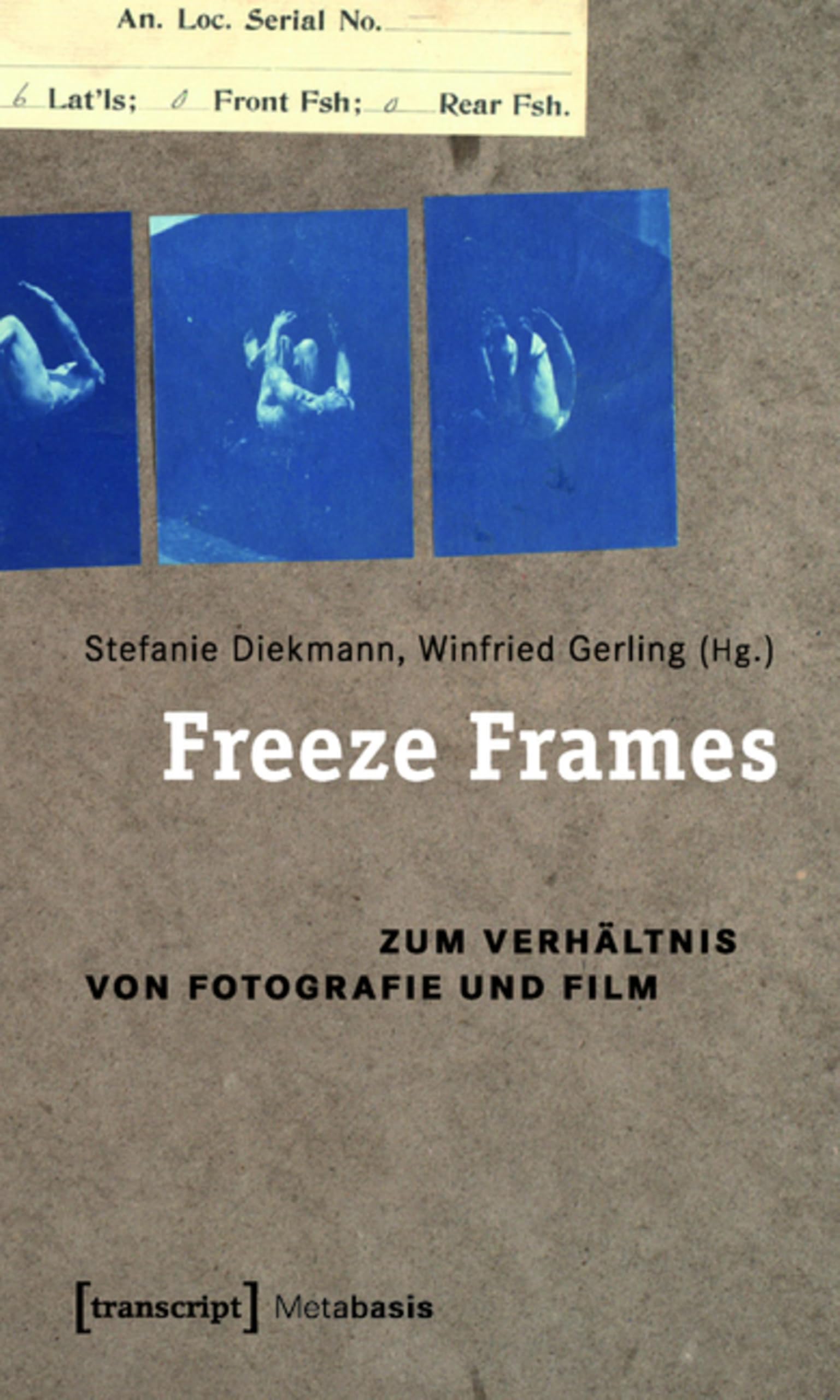 Freeze Frames livre allemand sur les relations complexes entre photographie et cinéma