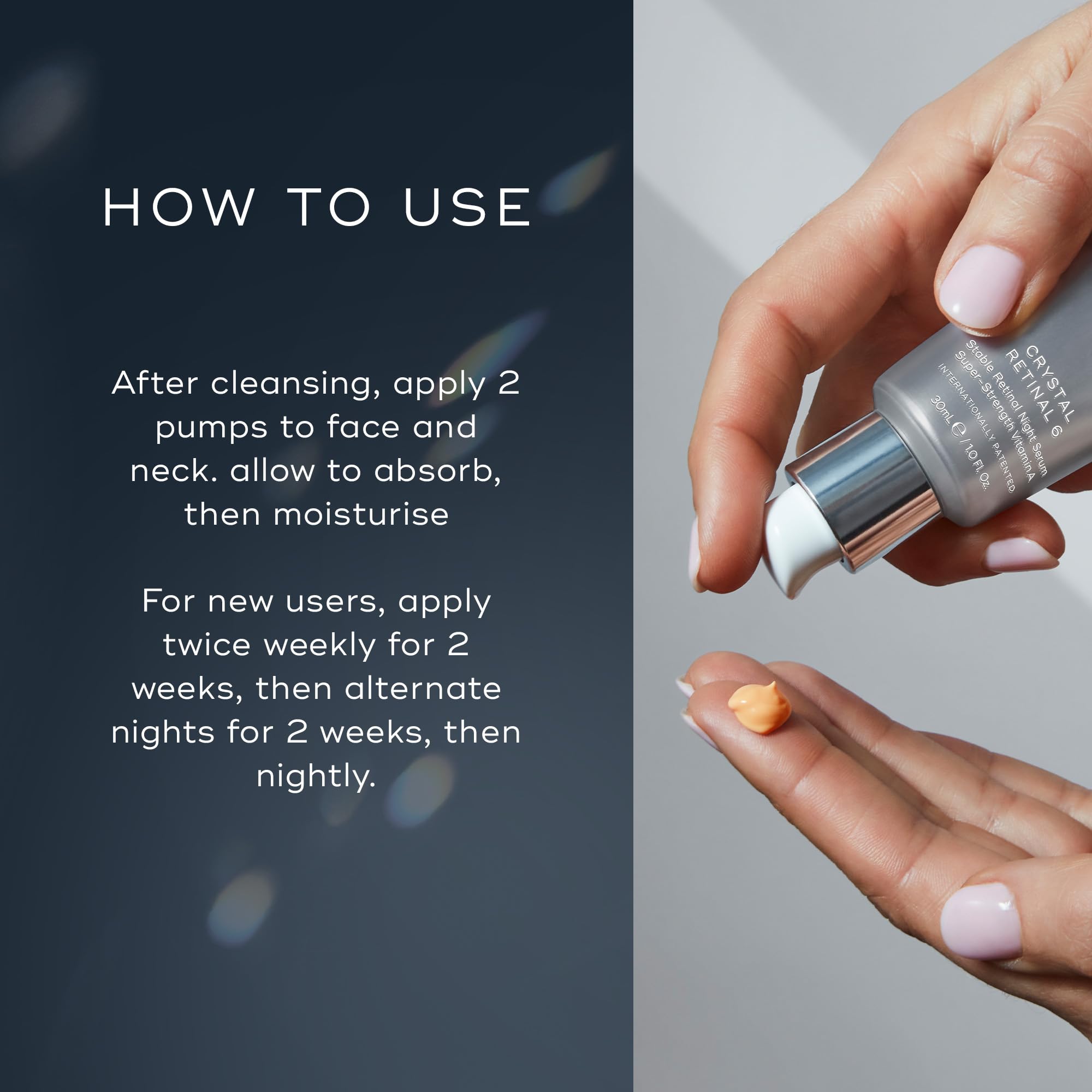 Medik8 Crystal Retinal 10 - Sérum de Nuit Anti-Âge au Rétinal - 0,1% de Concentré de Rétinal - 11x plus Rapide que le Rétinol - Pour les Nouveaux Utilisateurs de Vitamine A - 30ml
