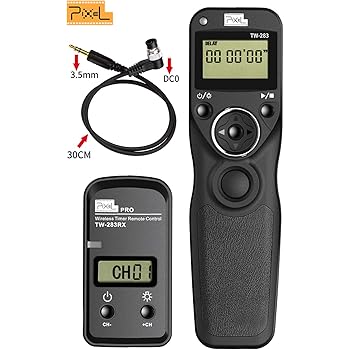Amazon.com : Pixel Timer Shutter Release Remote Control TW283-S2 Remote