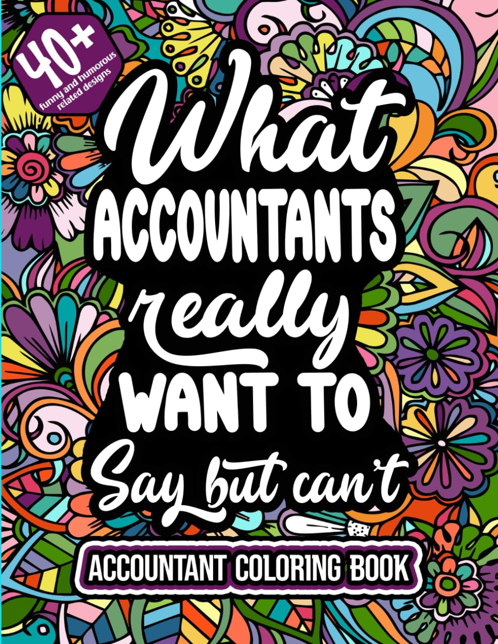 Accountant: Coloring Book For Adults