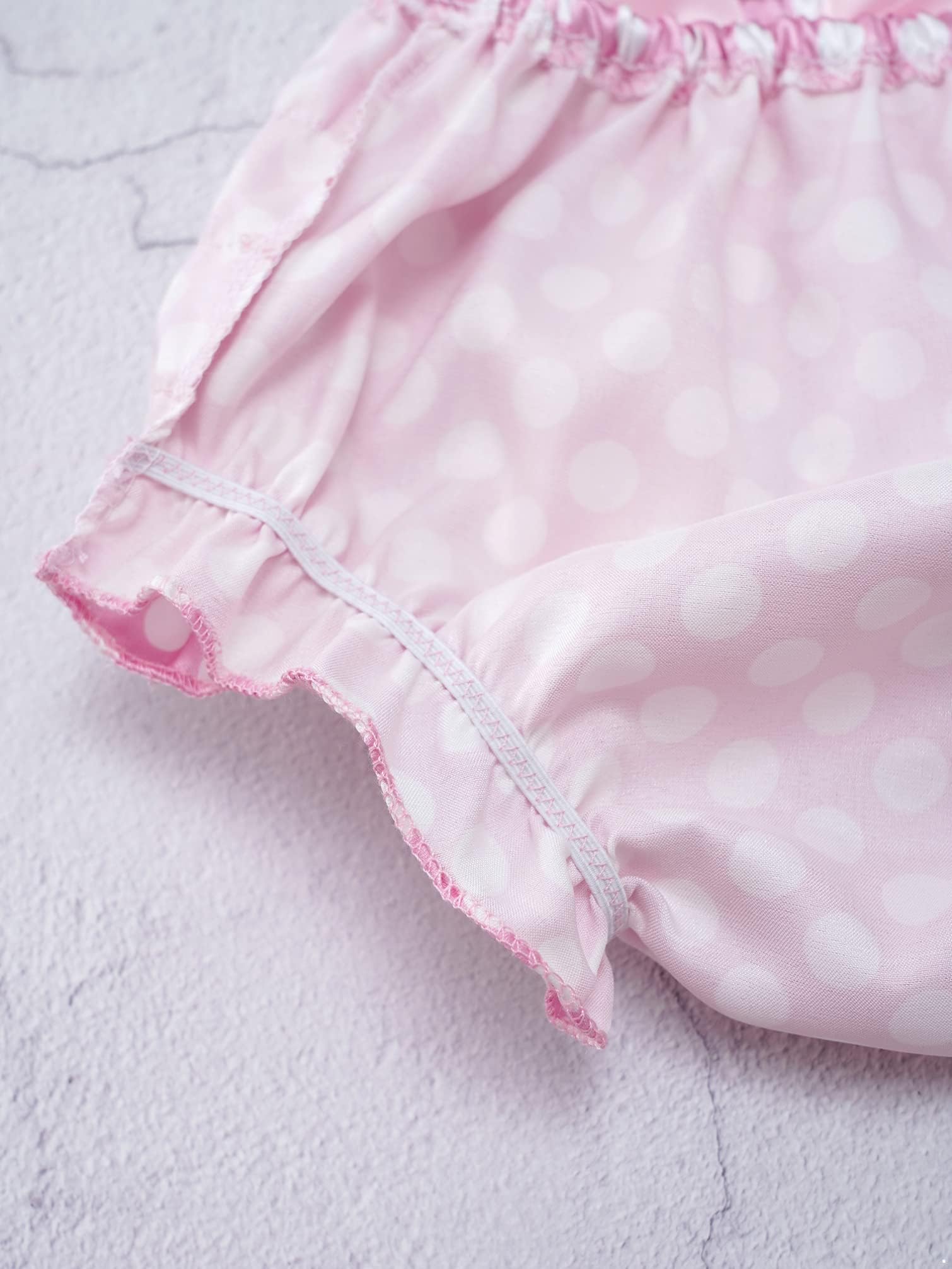 Biancheria intima da bambina, con volant, mutandine in cotone per pannolini