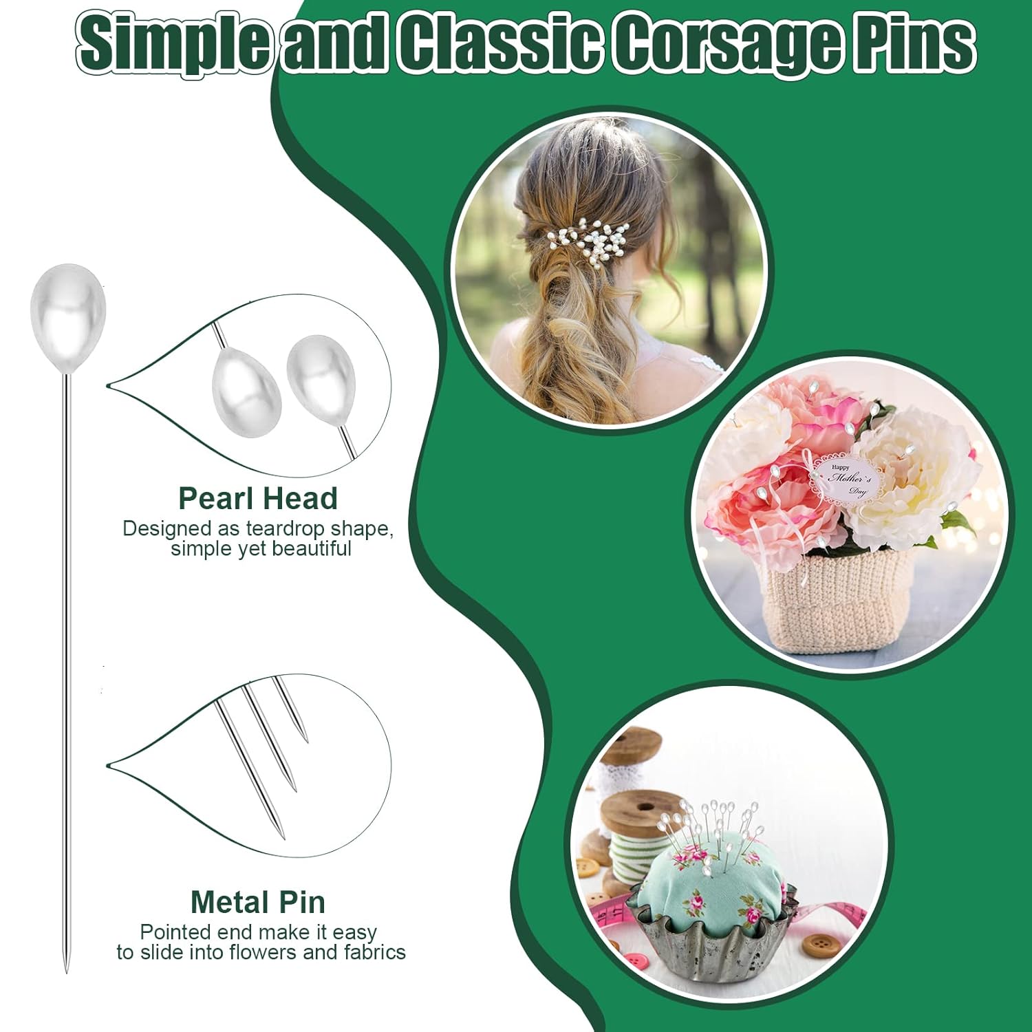 Buy SelfTek Floral Tape and Wire, Floral Arrangement Kit with Wire