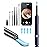 Ear Wax Removal Tool Camera - Ear Cleaner with Camera,1080P Otoscope, Ear Cleaning Tool with 4 Ear Spoon, Ear Camera for iPhone & Android Phones - Blue