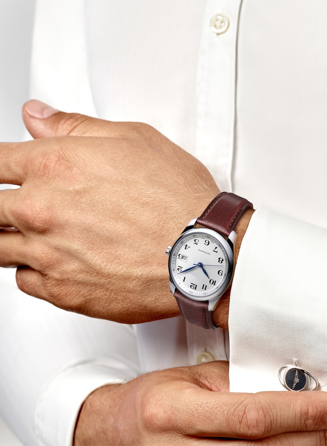 REZERO Correas de Reloj de Liberación Rápida, Pulseras de Cuero Suave, Correa Intercambiable para Hombre y Mujer 18/19/20/21/22/23/24mm