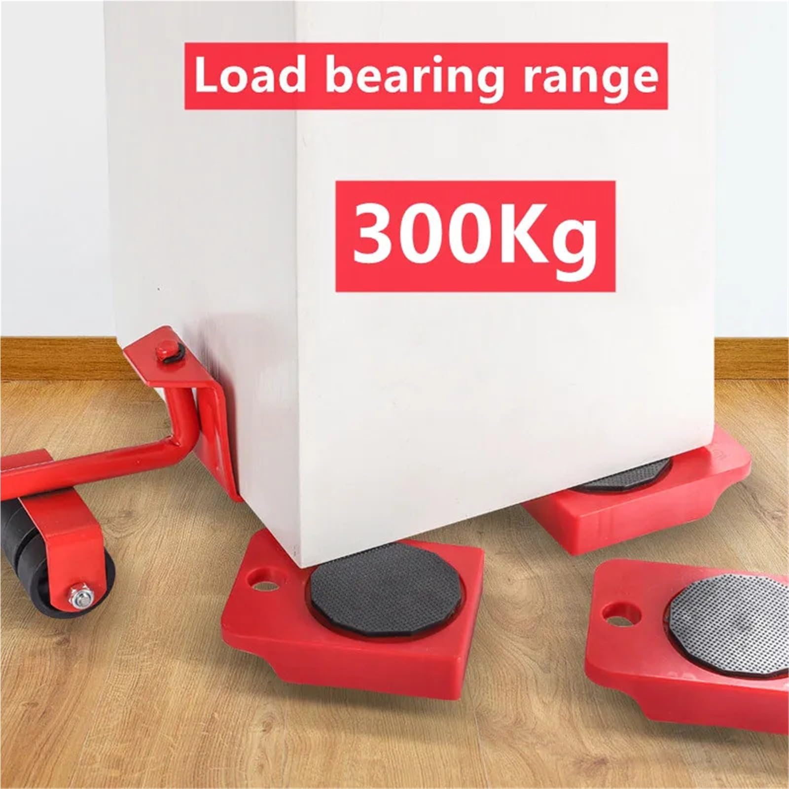 Kit di trasloco resistente, set di 5 rulli per un facile trasporto di mobili pesanti e frigoriferi, strumenti per lo spostamento di casa e ufficio