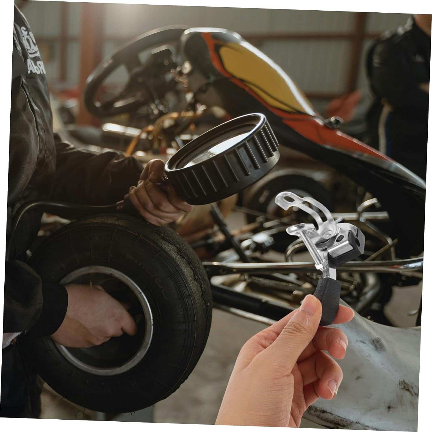 Mikinona Throttle for Off-Road Vehicle Tiller Trowels Ergonomic Design for Comfort Reliability Various Terrains Replacement Throttle for Engine Performance