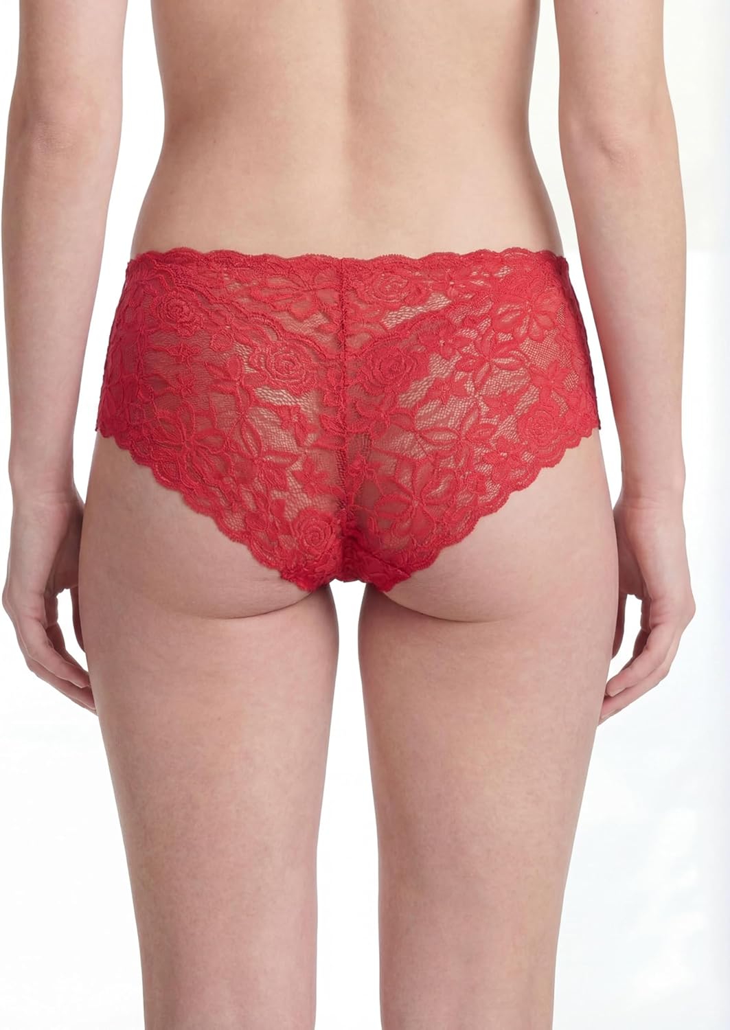 Sexy Basics Women's Lace Hipster Panties | Ultra Soft & Stretchy Hallowed Out Lace Seamless Underwear | Multi Packs - Image 4