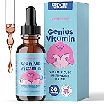 JoySpring Kids B Complex | Vitamin B Complex Liquid Drops with Elderberry, Zinc & Vitamin C | Support for Overall Wellness (1 fl oz) 30 Servings