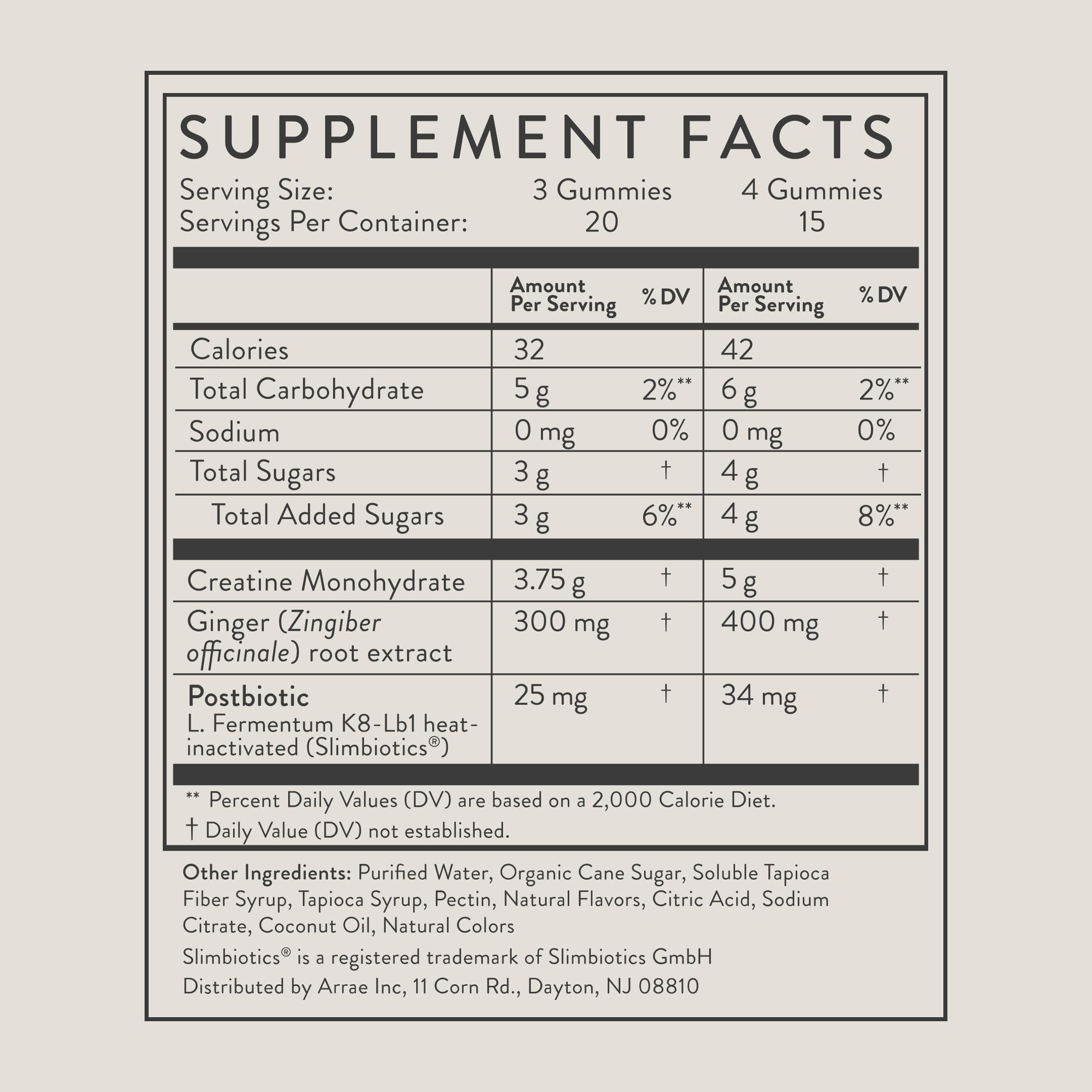 Arrae Creatine Gummies for Women, Muscle & Strength, Sour Watermelon, 60 ct — Amazon image 6