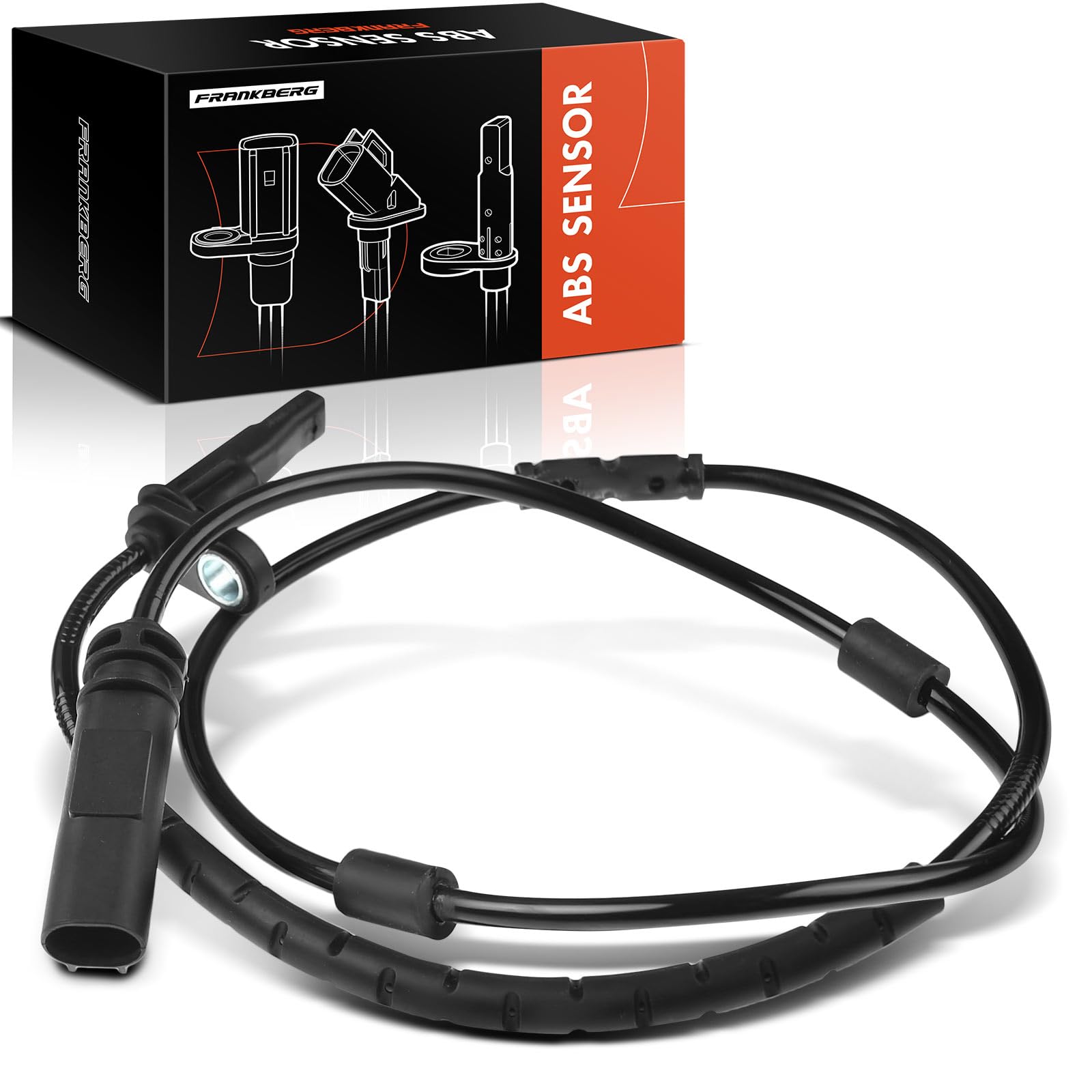 Frankberg Sensore Velocità Ruota Sensore ABS Posteriore per Serie 3 F30 F80 F31 4 F32 F33 F36 2011-2021 34526791225