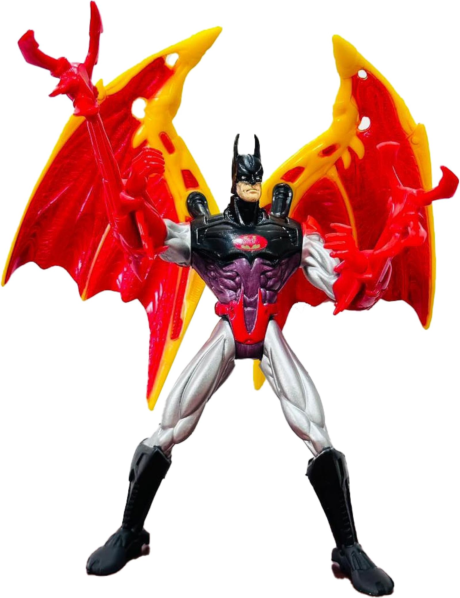 Funskool-Dark Crusander Batman,Classic Action Figures with Articulation,6 inches,Collectible,for 4 Year Old Kids and Above,Toy