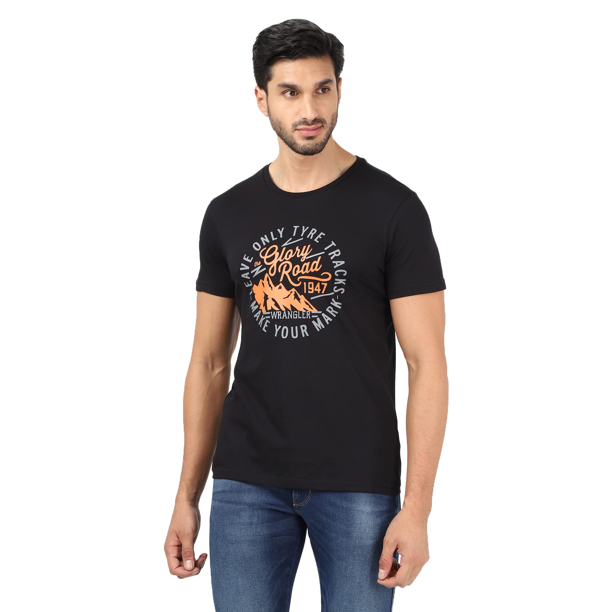 WranglerMen's Solid Regular Fit T-Shirt