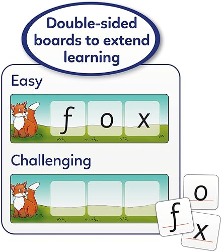 Vista 6 de MOOSE GAMES Orchard Toys Match and Spell Game. Un divertido juego de primera lectura y ortografía. 2 formas de jugar. Edad 4 +. 1-4 jugadores