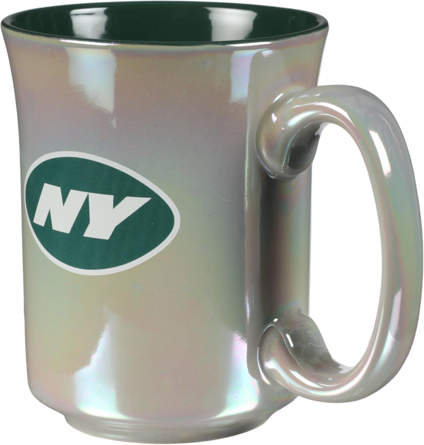The Memory Company Officially Licensed 15oz Iridescent Mug with Logo, New York Jets image 3