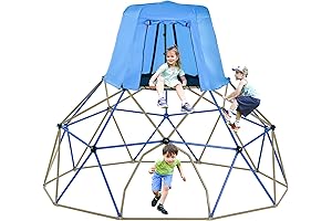 Merax Climber Play Den: The Ultimate Geodome Tent for Kids' Adventure!