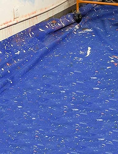 Miniatura 5 de ROLLINGDOG Painter's Drop Clothes - Paño de pintura resistente y reutilizable para pintura, muebles y protección del suelo (tamaño 9 x 12 pies,