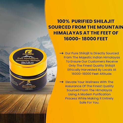 Miniatura 3 de Shilajit puro del Himalaya, suplemento mineral traza para mujeres y hombres, resina Shilajit natural y auténtica en botella de vidrio ámbar, ácido
