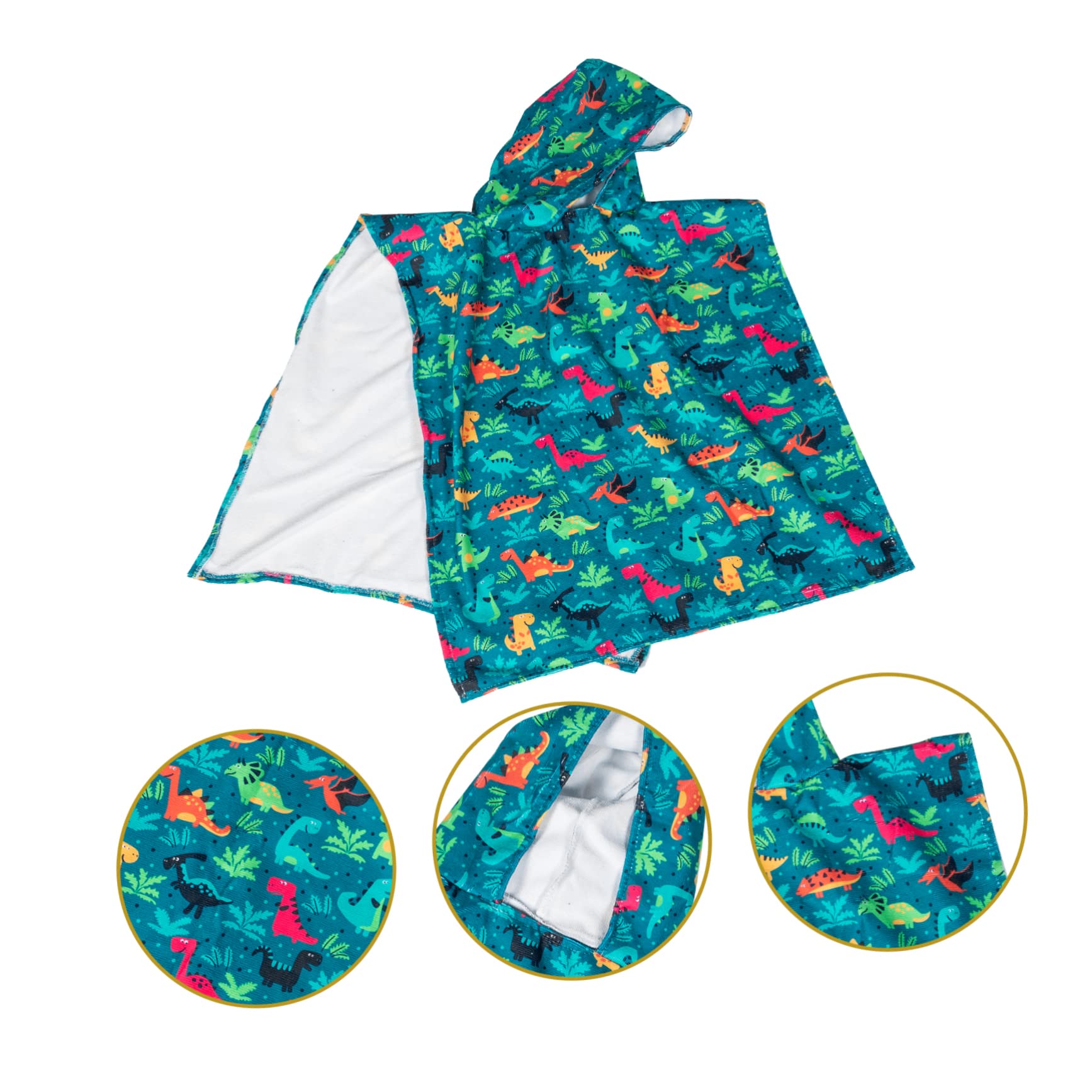Cabilock 4 Stücke Saugfähigen Handtuch Für Strand Kleinkind Bademantel Mit Kapuze Handtuch Cartoon Design