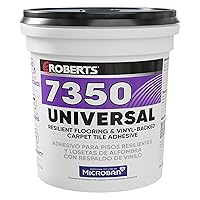 Vista 1 de ROBERTS Adhesivo Universal para Pisos Resilientes y Azulejos de Vinilo con Espalda - 1 Gal. (3.78 L)