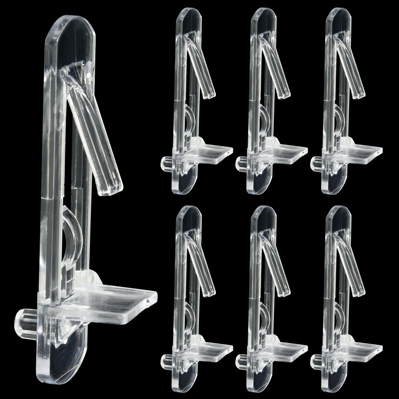 Plastic Locking Shelf Pins, 5mm, 20 Pcs, Clear — Amazon image 9