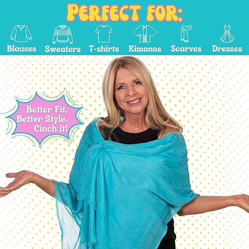 Miniatura 6 de Cinch It Clothing Cinch Clips - Hidden Dress Cinch Clip & Shirt Cincher Clip - Fashion Accessories for Women