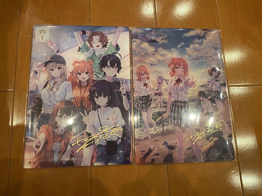 ぽんかん⑧ vividcolor サイン入りアクリルボード ぽんかん⑧コミケ106 vividcolor 俺ガイル直筆サインアクリル