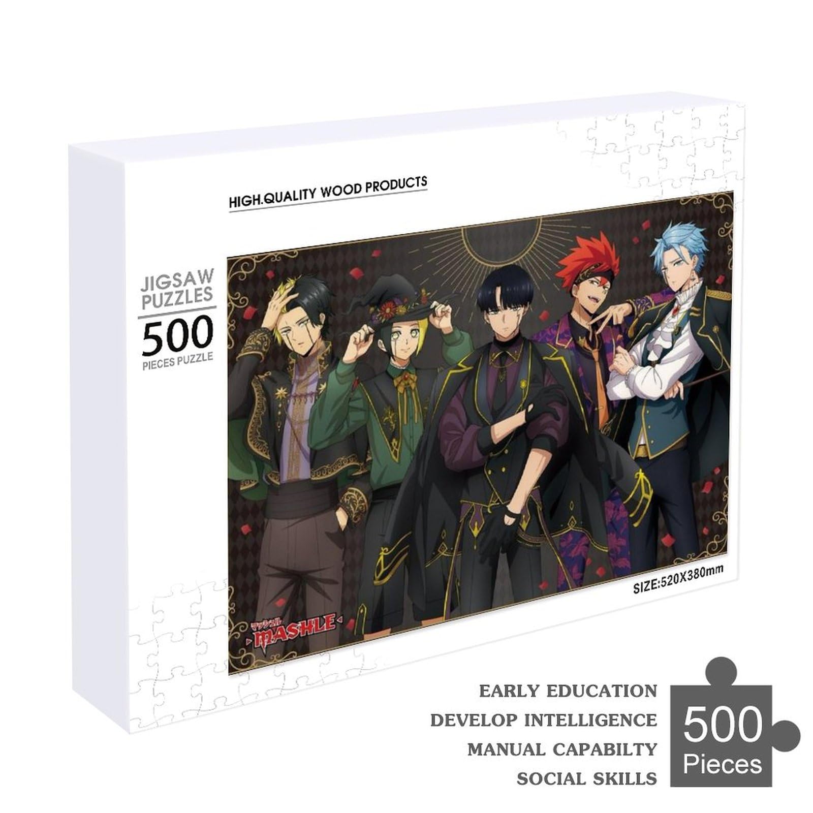 Amazon.co.jp: マッシュル-MASHLE- ジグソーパズル 500ピース 1000
