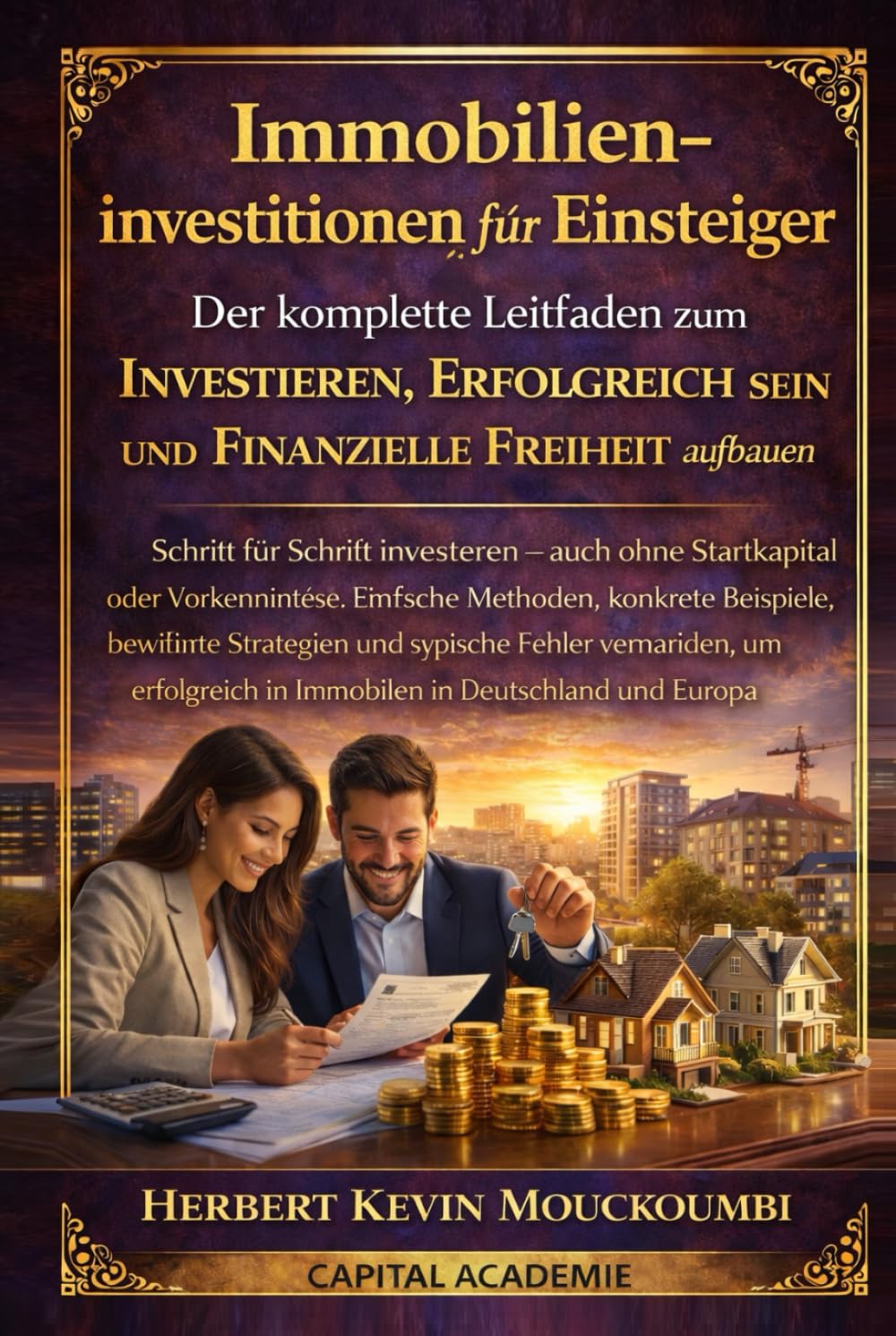 Immobilieninvestitionen für Einsteiger: Der komplette Leitfaden zum Investieren, Erfolgreich sein und Finanzielle Freiheit aufbauen: Schritt für Schritt investieren #Immobilien investieren #Immobilien