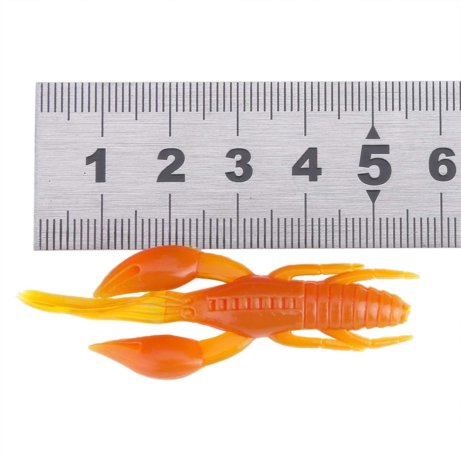 Lot De 25 Leures De Pêche En Silicone – Crevettes Et Vers Souples, 3 Couleurs, 4 Modèles
