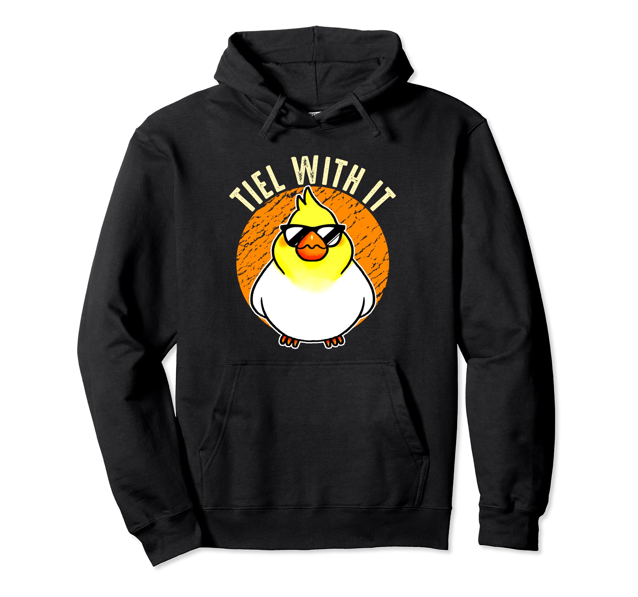 Parrot Bird Cockatiel any Cockatiel Owner Pullover Hoodie, Black, S