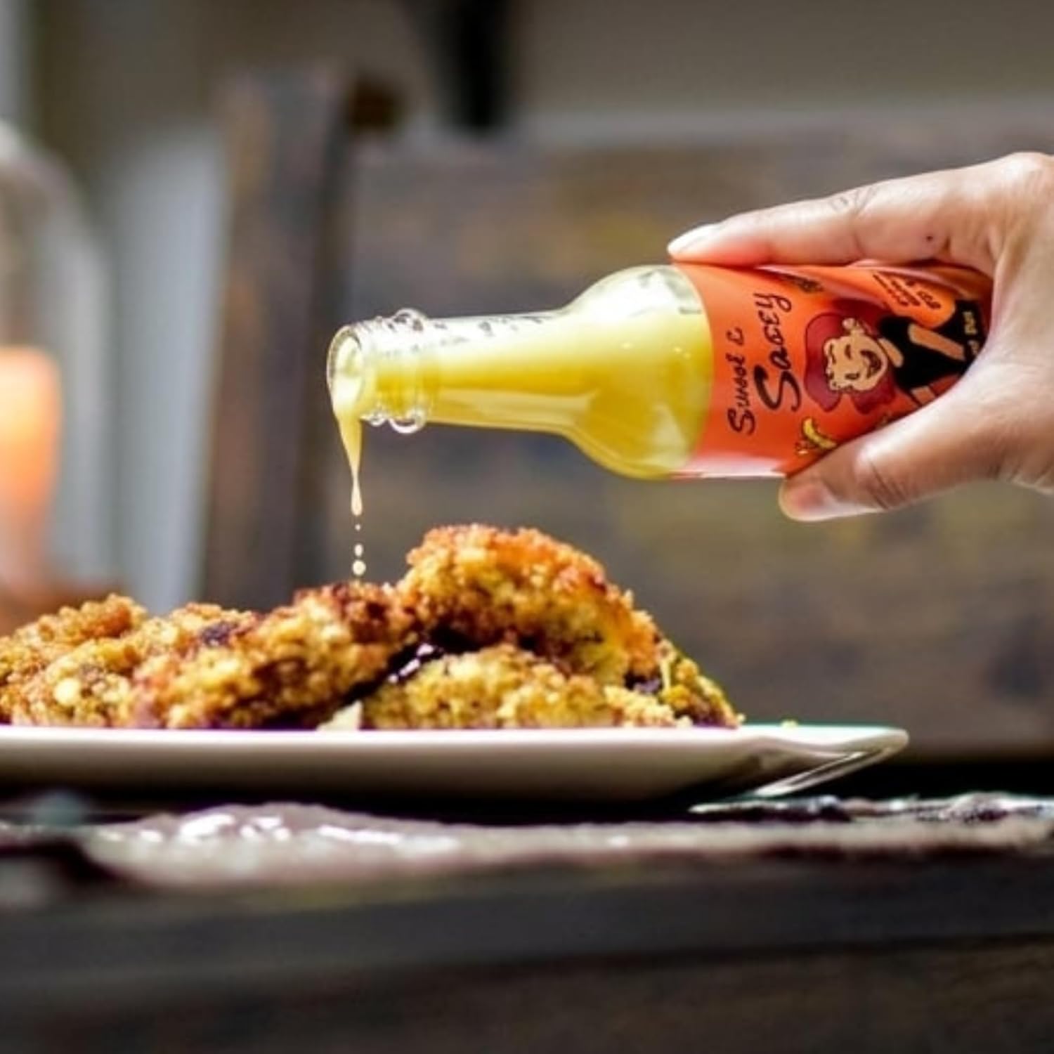 Sweet & Sassy Sweet Fire Hot Sauce, 5 oz (2)