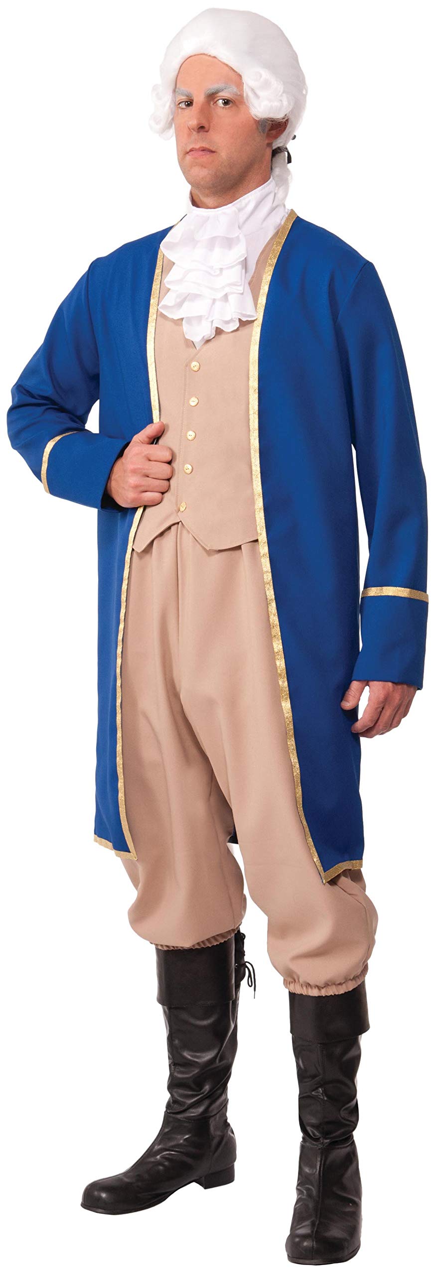 Forum Novelties Mens George Washington Deluxe Costume