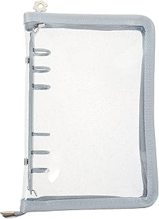 TEHAUX Capas De Fichário De Folhas Soltas Capa De Fichário Transparente Capa De Notebook Capa De Diário Capa De Fichário Planejador A5 Capa De Fichário Transparente Capa De Fichário