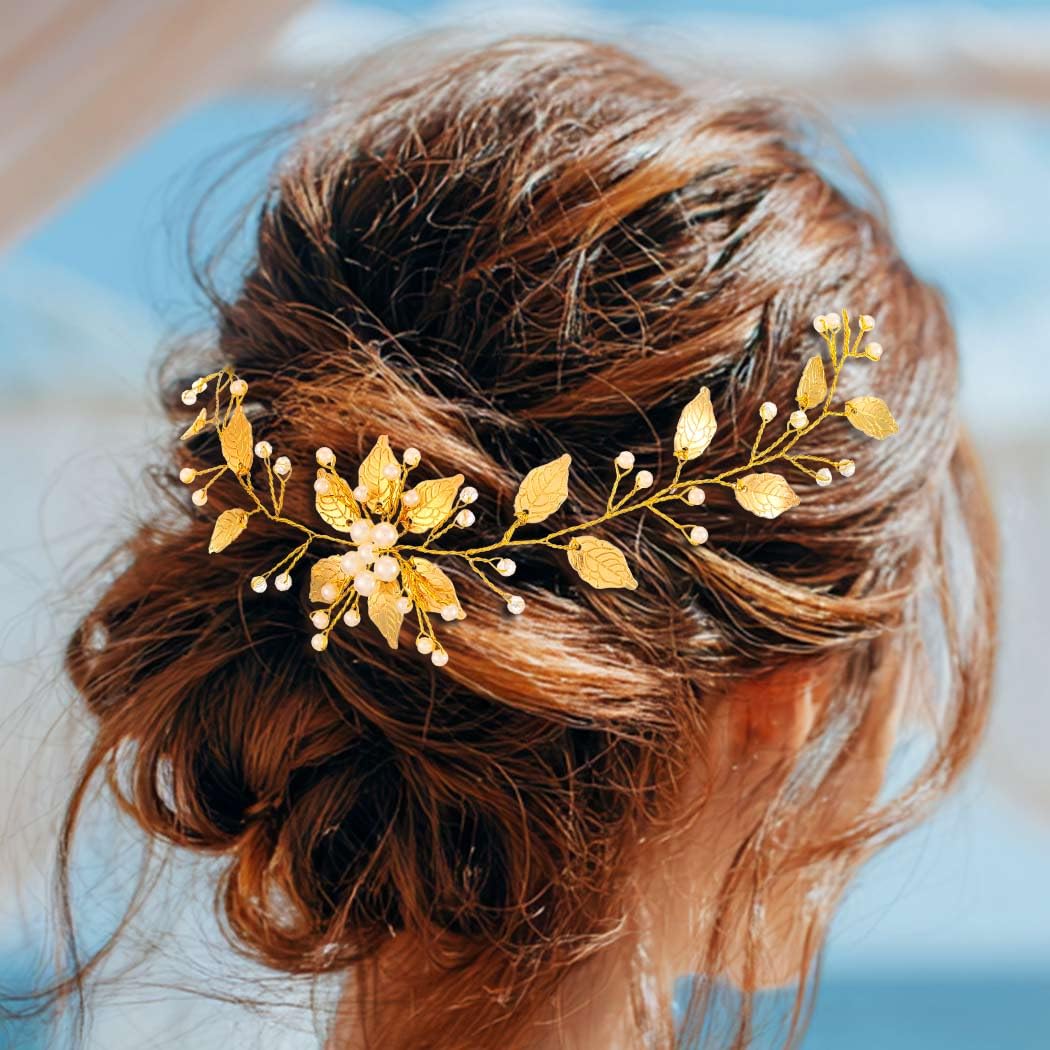 Diadème de mariée en rose doré. Couronne de fleurs pour cheveux de mariée. Accessoires de cheveux en perles pour mariage. Vente en gros directe d'usine - Chine Peigne à cheveux et embout